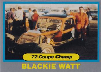 1992 Donny's Lernerville Speedway Part 2 - Silver Edition #67 Blackie Watt Front