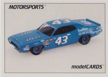 1991 Motorsports Modelcards #3 Richard Petty Front
