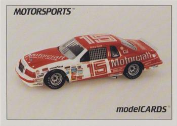 1991 Motorsports Modelcards #44 Ricky Rudd Front