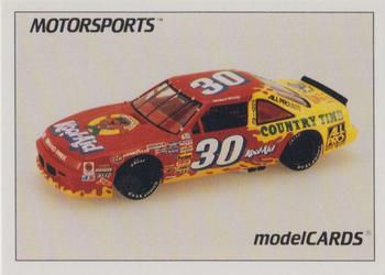 1991 Motorsports Modelcards #66 Michael Waltrip Front