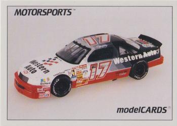 1991 Motorsports Modelcards #67 Darrell Waltrip Front