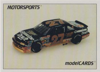 1991 Motorsports Modelcards #85 Rusty Wallace Front