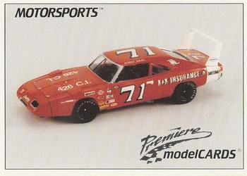 1991 Motorsports Modelcards - Premiere #2 Bobby Isaac Front