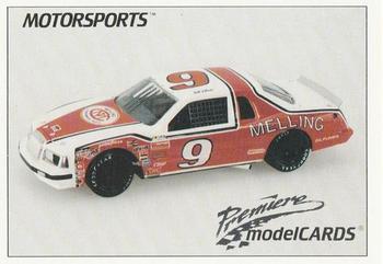 1991 Motorsports Modelcards - Premiere #35 Bill Elliott Front