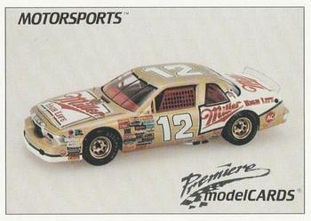 1991 Motorsports Modelcards - Premiere #55 Bobby Allison Front