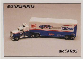 1992 Motorsports Diecards #15 Rob Moroso Front