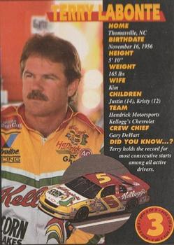 1995 NASCAR Adult Slipper Sox #3 Terry Labonte Front