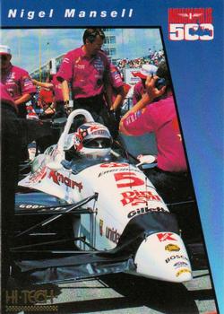 1994 Hi-Tech Indianapolis 500 #4 Nigel Mansell Front