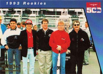 1994 Hi-Tech Indianapolis 500 #37 1993 Rookies Front