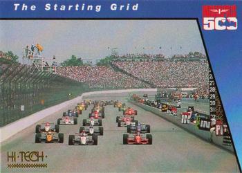 1994 Hi-Tech Indianapolis 500 #41 The Starting Grid Front