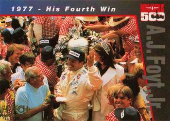 1994 Hi-Tech Indianapolis 500 - A.J. Foyt, Jr. #AJ5 1977 - His Fourth Win Front