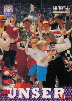 1995 Hi-Tech Championship Drivers Group #CD1 Al Unser Jr. Front