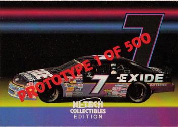 1994 Hi-Tech Collectibles Edition #NNO #7 Exide Ford Back
