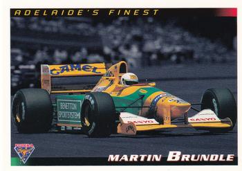 1994 Futera Adelaide F1 Grand Prix #39 Martin Brundle Front
