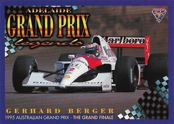 1995 Futera Australian Formula One Grand Prix #39 Gerhard Berger Front