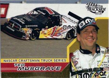 2002 Press Pass Trackside - Beckett Samples #49 Ted Musgrave Front