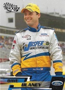 2003 Press Pass Trackside - Beckett Samples #9 Dave Blaney Front