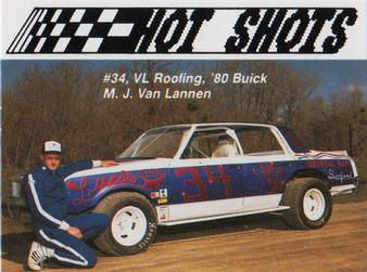1990 Hot Shots Second Edition #1122 M.J. Van Lannen Front