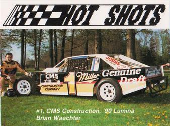 1990 Hot Shots Second Edition #1140 Brian Waechter Front