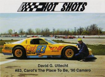 1991 Hot Shots #1249 David G. Uttecht Front