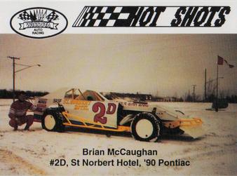 1991 Hot Shots #1364 Brian McCaughan Front