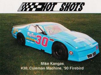 1991 Hot Shots #1389 Mike Kangas Front