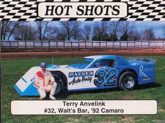 1992 Hot Shots #1447 Terry Anvelink Front
