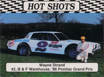 1992 Hot Shots #1464 Wayne Strand Front