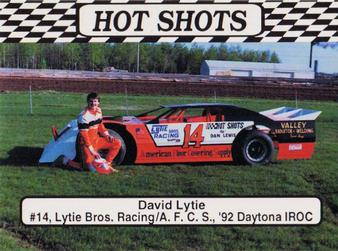 1992 Hot Shots #1507 David Lytie Front