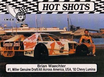 1992 Hot Shots #1529 Brian Waechter Front