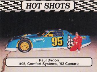 1992 Hot Shots #1587 Paul Dygon Front