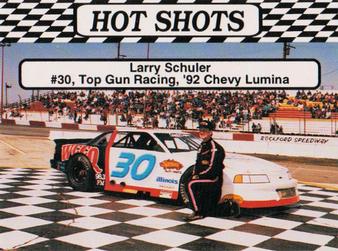 1992 Hot Shots #1646 Larry Schuler Front
