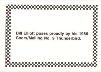 1992 Bill Elliott Says Farewell Coors And Hello Budweiser #NNO 1986 Back