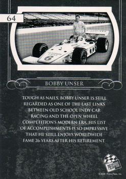 2008 Press Pass Legends - eBay Previews Red #64 Bobby Unser Back