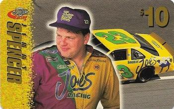 1996 Assets - $10 Phone Cards #6 Jimmy Spencer Front