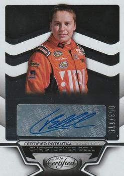 2016 Panini Certified - Certified Potential Signatures #CP-BE Christopher Bell Front
