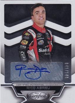 2016 Panini Certified - Certified Potential Signatures #CP-RA Rico Abreu Front