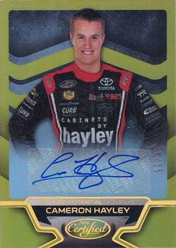 2016 Panini Certified - Certified Potential Signatures Mirror Gold #CP-CH Cameron Hayley Front