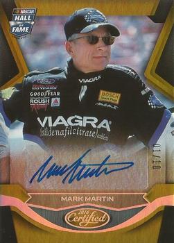 2016 Panini Certified - Certified Signatures Mirror Gold #MM1 Mark Martin Front