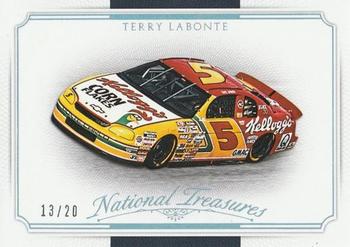 2016 Panini National Treasures - Century Silver #35 Terry Labonte Front