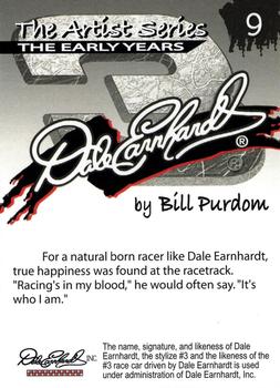 2002 Dale Earnhardt The Artist Series #9 Dale Earnhardt Back