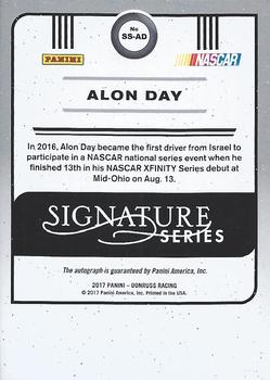 2017 Donruss - Signature Series #SS-AD Alon Day Back