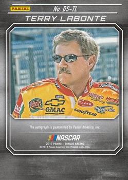 2017 Panini Torque - Driver Scripts Red #DS-TL Terry Labonte Back