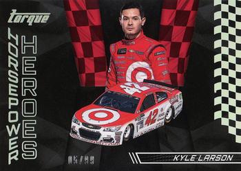 2017 Panini Torque - Horsepower Heroes Holo Silver #HH23 Kyle Larson Front