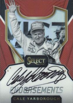 2017 Panini Select - Endorsements Red Prizms #E-CY Cale Yarborough Front
