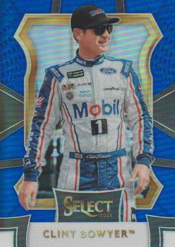2017 Panini Select - Blue Prizms #61 Clint Bowyer Front