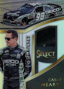 2017 Panini Select - Select Swatches #CM Casey Mears Front