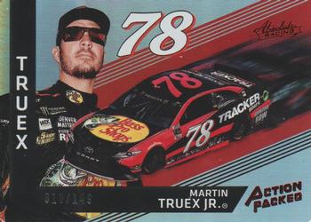 2017 Panini Absolute - Action Packed Spectrum Red #AP11 Martin Truex Jr. Front