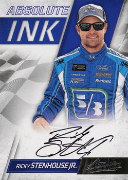 2017 Panini Absolute - Absolute Ink #AI-RS Ricky Stenhouse Jr. Front