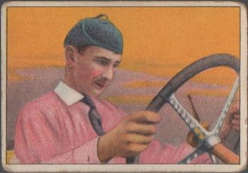 1911 American Tobacco Auto Drivers - Hassan Factory 649 #NNO Bob Burman Front